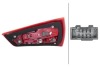 Feu arrière gauche pour AUDI A1 2010-2014, produit d'origine HELLA, blanc et rouge, LED, Neuf