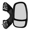 Rétroviseur droit manuel pour RENAULT TRAFIC II phase 1, 2001-2006, noir, Neuf