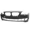 Pare chocs avant pour BMW Serie 5 F10, 2010-2013, trous lave-phares, trous radar + supports, Neuf à peindre