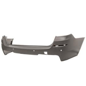 Pare chocs arrière pour BMW Serie 5 F10 M-TECH, 2010-2013, trous radar + supports, Mod. BREAK, Neuf à peindre