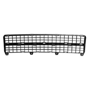 Grille de calandre inférieure pour PEUGEOT PARTNER I phase 2, 2002-2008, noire, pare chocs avant