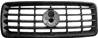 Grille de calandre supérieure pour FIAT SCUDO I phase 2, 2004-2006, noire, pare chocs avant,