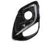 Grille gauche pare-chocs avant pour FORD PUMA depuis 2019, avec sige antibrouillard, moulure chrome, Mod. Titanium, Neuve