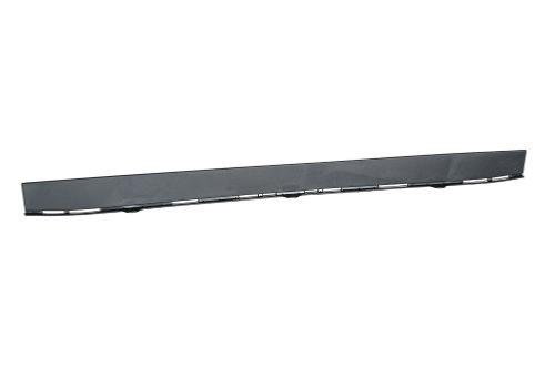 Spoiler pare chocs avant pour SMART FORTWO 2014-2019, inferieure, centrale, noir, gomme, Neuf
