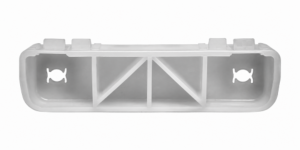 Support bride de fixation pare-chocs arrière droit/gauche pour NISSAN QASHQAI I ph.1, 2007-2010, Neuf