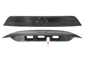 Moulure de porte arrière pour NISSAN QASHQAI II phase 1 2017-2021, avec trou pour caméra, Mod. Techno Neuve