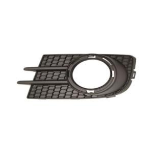 Grille de pare-chocs avant gauche pour VOLKSWAGEN TIGUAN I phase 2 2011-2015, noire, avec emplacement antibrouillard, avec contour chromé, modèle Sport, Neuve