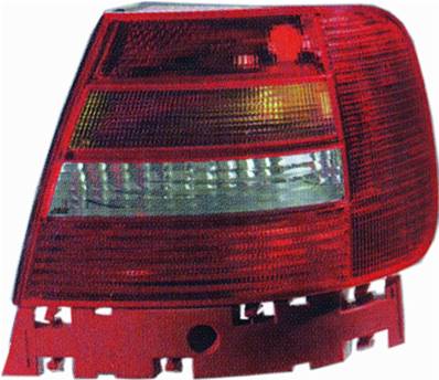 Feu arrière droit pour AUDI A4 I ph. 2 1999-2000, rouge orange, Neuf