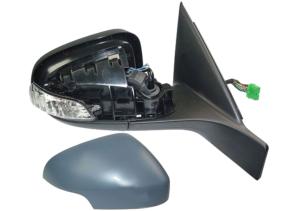 Rétroviseur droit pour VOLVO V70 III phase 1, 2007-2012, dégivrant, rabattable électriquement, mémoire, feu clignotant, Neuf à peindre