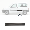 Moulure baguette latérale sur porte coulissante arrière gauche pour PEUGEOT PARTNER I phase 1, 1996-2002, Noire, hauteur 12cm, Neuve