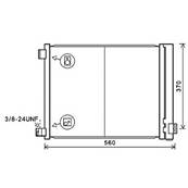 Condenseur de Climatisation pour NISSAN MICRA IV (K13) ph.1 2010-2013, OEM: 921001HC1A, Neuf