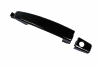 Poignee de porte exterieure avant gauche pour CHEVROLET-DAEWOO CAPTIVA 2011-2015, noire, avec trou pour barillet de serrure, Neuve