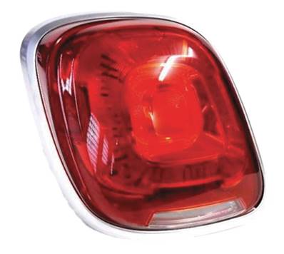 Feu arrière gauche pour FIAT 500X 2015-2018, contour chromé, Neuf