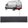 Moulure baguette sur porte arrière droite pour PEUGEOT BOXER II phase 2, depuis 2014, 82cm, Noire, Neuve