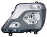 Phare Optique avant gauche pour MERCEDES SPRINTER II (W906) depuis 2013 >, H7+H7, fond gris, Neuf