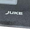 Kit 4 Tapis de sol Auto pour NISSAN JUKE II, depuis 2019, avec sigle JUKE, moquette noire, avec CLIPS, Neuf