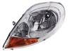 Phare Optique avant gauche pour RENAULT TRAFIC II phase 2, 2006-2014 H4, feu clignotant orange