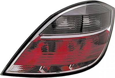 Feu arrière droit pour OPEL ASTRA H 2007-2009, Fumé Rouge, Mod. 5 portes, Légèrement cassé/rayé