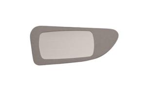 Miroir Glace rétroviseur gauche pour OPEL MOVANO II 2010-2022, verre inférieur, à coller