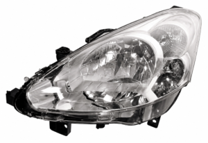 Phare Optique avant gauche pour PEUGEOT PARTNER II phase 2, 2012-2015, H4, électrique, Neuf