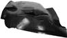Pare boue d'aile avant droite pour PEUGEOT 407, 2004-2011, partie arrire, Neuf
