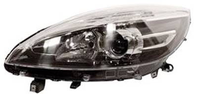 Phare Optique avant gauche pour RENAULT SCENIC/X-MOD 2012-2013, H7+H7, Neuf