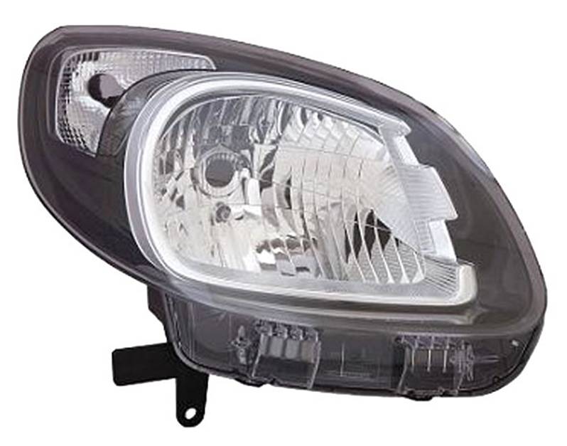 Phare Optique avant droit RENAULT KANGOO II 2013-2020, Neuf phase 2  projecteur principal noir