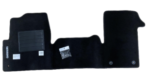 Tapis de sol Auto pour OPEL MOVANO II 2010-2022, avec sigle MOVANO, moquette noire et clips, Neuf