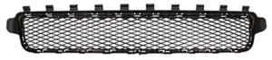 Grille centrale inférieure de pare chocs pour VOLKSWAGEN TOUAREG I ph. 1 2002-2006, Noire, Neuve