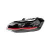 Phare gauche pour VOLKSWAGEN POLO VI phase 1 2017-2021, électrique, moteur, sans unité de contrôle, bord rouge, full LED, montage Valeo, mod. GTI, Neuf