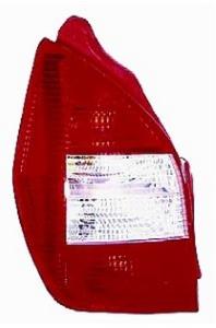 Feu arrière gauche pour CITROËN C2 phase 1, 2005-2008, rouge/blanc, Neuf