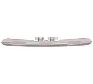 Spoiler centrale avant argentée pour DACIA SANDERO II STEPWAY, 2012-2016, bas pare chocs avant, Neuve