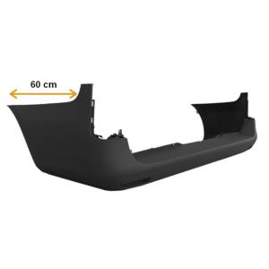 Pare chocs arrière pour MERCEDES VITO III (W447) 2014-2019, châssis long, gris, Neuf