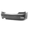 Pare chocs arrière pour BMW Serie 5 E60, 2003-2007, trous radar + supports, Neuf à peindre