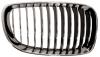 Calandre grille droite pour BMW SERIE 1 E87N de 2007 à 2011, chromée/chromée/noire, Neuve