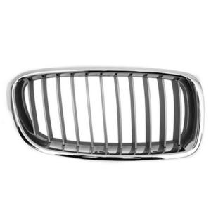 Grille de radiateur avant droit pour BMW Serie 3 F30, 2012-2014, argentée, baguette décorative chromée, Mod. MODERN LINE, Neuve