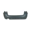 Pare-chocs arrière BMW SÉRIE 2 F45/F46 ACTIVE TOURER 2014-2017, avec trous capteurs +supports, trous moulure, sortie échappement simple à gauche, Mod. GRANDTOURER SPORTLINE/LUXURYLINE, Neuf à peindre