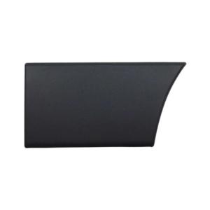 Moulure aile arrière gauche pour FIAT DUCATO II phase 2 2002-2006, partie avant, noire gaufrée, avec clips, mod. empattement long, Neuve