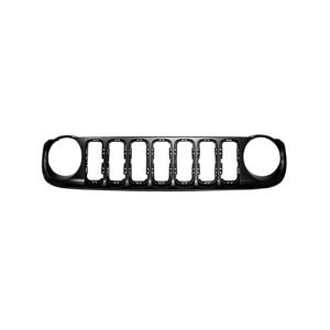 Grille de radiateur supérieur pour JEEP RENEGADE phase 1, 2014-2018, Noir, Neuve