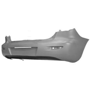 Pare-chocs arrière pour MAZDA 3 I 2007-2008, à peindre, Mod, 4 portes, neuf