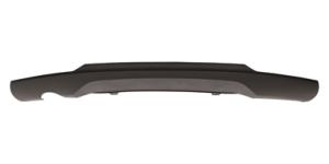 Spoiler pare chocs arrière pour OPEL ASTRA K 2016-2019, 5 portes, sortie échappement à gauche, Noir, Neuf