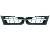 Grilles de calandre pour RENAULT MÉGANE II phase 2, 2006-2009 supérieures, chromées, droite & gauche
