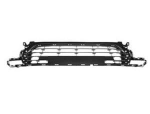 Grille de calandre inférieure pour RENAULT CLIO IV phase 2, 2016-2019, noire, pare chocs avant