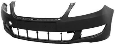 Pare chocs avant pour SKODA ROOMSTER 2010-2015, noir lisse à apprêter, Neuf