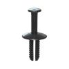 Sachet de 10 Rivets plastiques ø 6 -> 6,5 mm bouclier pour BMW, MERCEDES, Neuf