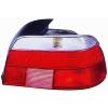 Feu arrière droit pour BMW Serie 5 E39, 1995-2003, Rouge/Blanc, Mod. 4 portes, Neuf