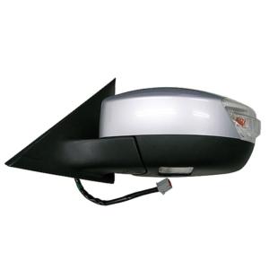Rétroviseur extérieur gauche électrique pour FORD GALAXY II phase 2, 2011-2014, rabattable électriquement, dégivrant, trou feu clignotant, lumière de courtoisie, mémoire, Mod. TITANIUM, Neuf à peindre