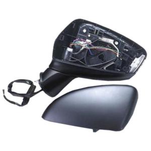 Rétroviseur extérieur électrique gauche pour MAZDA 3 III phase 1 2013-2016, dégivrant, 10 pins, blind spot, rabattable électriquement, clignotant, Neuf à peindre
