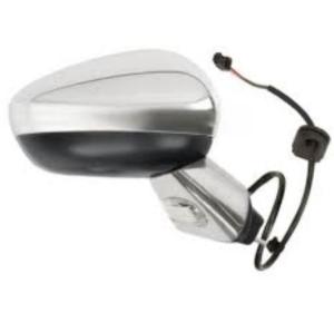 Rétroviseur droit électrique pour CITROEN C3 II phase 1 2009-2013, convexe, chromé, chauffant, rabattable, avec feu, sonde, 11pin, Neuf