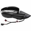 Rétroviseur droit electrique pour CITROËN C3 AIRCROSS depuis 2024, degivrant, rabattable, avec clignotant, coque noir, Neuf